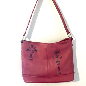 Giani Bernini Shoulder Bag, Hand-Painted, EUC